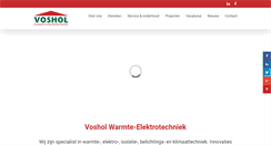 Desktop Screenshot of janvoshol.nl